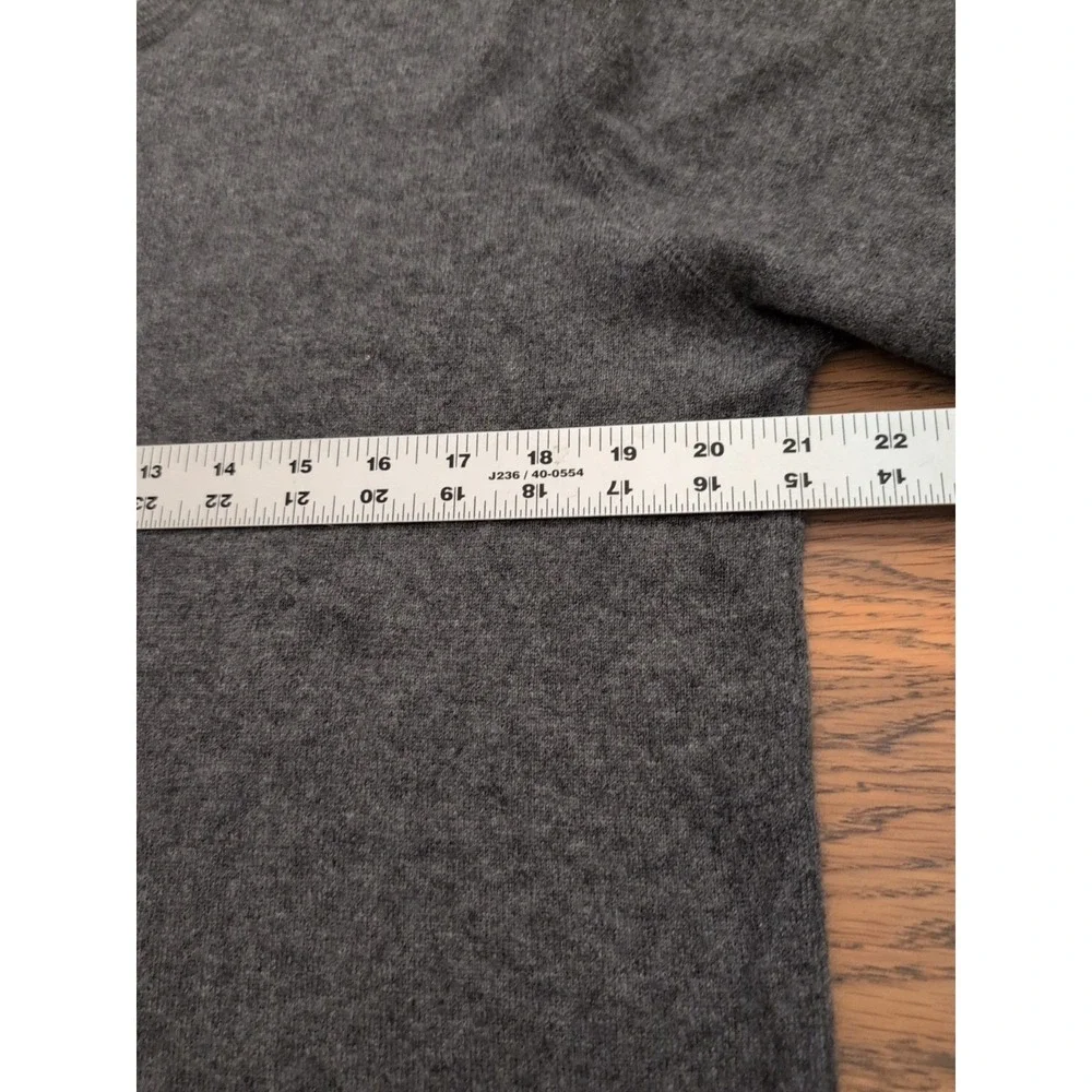 Daniel Bishop 100%‎ Cashmere Gray Long Sleeve Crew Neck Sweater Sz Large GUV